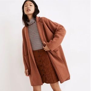Madewell Courton Open Front Sweater Coat